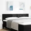 vidaXL Tête De Lit Vidaxl Design Blocs Diamant Noir 180 Cm Velours