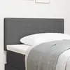 Vidaxl tête de lit  design simple gris clair 100 cm en tissu corde