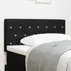 Tête De Lit En Velours Argyle Manuel Noir 100 Cm Velours Vidaxl
