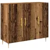vidaXL Buffet Bois ancien 90 x 34 x 80 cm Bois d'ingénierie