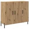 vidaXL Buffet Vidaxl Artisan Chêne 90x34x80 Cm En Bois D'ingénierie