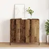 vidaXL Buffet Vidaxl En Bois Vieilli 90x34x80 Cm En Bois D'ingénierie
