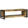 vidaXL Vidaxl Table Basse 120x50x38 Cm Bois Massif De Mangue