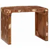 vidaXL Table d'appoint 60 x 35 x 46 cm Bois récupéré massif