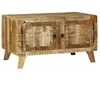 vidaXL Table Basse  80x54x45 cm en Bois Massif de Manguier