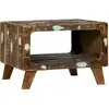 vidaXL Vidaxl Table Basse 50x50x35 Cm En Bois De Récupération