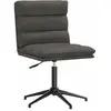 vidaXL Chaise de salle à manger noire en similicuir
