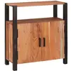 vidaXL Buffet Marron 70 x 30 x 75 cm Bois d'acacia massif