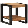 vidaXL Table Basse Vidaxl 40x50x38 Cm En Bois D'acacia Massif