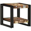 vidaXL Table basse multicolore 40X50X38 Cm en bois massif recyclé Lumarko !