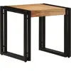 vidaXL Table Basse Vidaxl 40x50x38 Cm En Bois Massif D'acacia