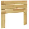 Vidaxl tête de lit 75 cm bois massif de chêne