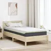 vidaXL Matelas Blanc, Gris 100 x 200 cm