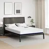 vidaXL Matelas Blanc, bleu 140 x 200 cm