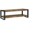 vidaXL Table basse Multicolore 120 x 50 x 38 cm Bois Recyclé Solide