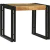 vidaXL Vidaxl Ensemble De 2 Tables Basses En Bois Massif De Manguier