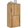 vidaXL Vidaxl Armoire Latérale Odda 40x24x79 Cm Bois Massif Pin