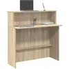 Vidaxl - Bureau réception chêne sonoma 100x50x103,5 cm bois d'ingénier...