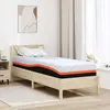 vidaXL Matelas Blanc, Gris 70 x 200 cm