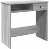 vidaXL Bureau Sonoma Gris 80x40x75 Cm Bois D'ingénierie