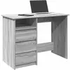 Vidaxl - Bureau sonoma gris 102x50x75 cm bois d'ingénierie