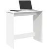 vidaXL Vidaxl Bureau Blanc 80x40x75 Cm Bois D'ingénierie