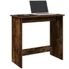 Bureau chêne fumé 80x40x75 cm bois d'ingénierie vidaXL