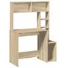 Vidaxl - Bureau avec étagères chêne sonoma 100x45x140 cm