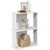 Vidaxl - Bibliothèque à 3 niveaux blanc 60x30x80 cm bois d'ingénierie
