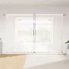 vidaXL Rideaux avec des rideaux Blanc 300 x 220 cm Polyester