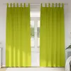 vidaXL Rideaux occultants 2 pcs Pomme verte 225 x 140 cm Polyester