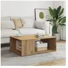 Vidaxl - Table basse chêne artisanal 90x67x33 cm bois d'ingénierie