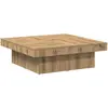 Vidaxl - Table basse chêne artisanal 90x90x28 cm bois d'ingénierie