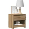 Vidaxl - Table de chevet chêne artisanal 40x30x39 cm bois d'ingénierie