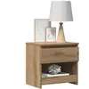 Vidaxl - Tables de chevet 2 pcs chêne artisanal 40x30x39 cm