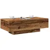 vidaXL Table basse vieux bois 100x49,5x31 cm bois d'ingénierie