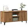 Vidaxl - Meuble tv chêne artisanal 102x35x50 cm bois d'ingénierie