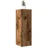 Meuble mural vieux bois 30,5x30x90 cm bois d'ingénierie Vidaxl