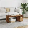 Vidaxl - Table basse vieux bois 90x45x35 cm bois d'ingénierie Old wood