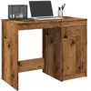vidaXL Bureau vieux bois 100x50x76 cm bois d'ingénierie