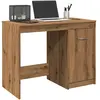 vidaXL Bureau chêne artisanal 100x50x76 cm bois d'ingénierie