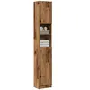 Vidaxl - Armoire de salle de bain vieux bois bois d'ingénierie
