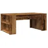 vidaXL Table basse vieux bois 102x55x42 cm bois d'ingénierie