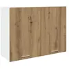 vidaXL Armoire suspendue chêne artisanal 80x31x60 cm bois d'ingénierie