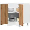 vidaXL Armoire de cuisine chêne artisanal 75,5x75,5x81,5 cm