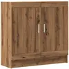 Bibliothèque chêne artisanal 82,5x30,5x80 cm bois d'ingénierie - Vidaxl