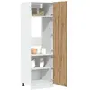 Vidaxl - Armoire de réfrigérateur chêne artisanal 60x57x207 cm