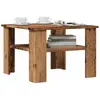 Vidaxl - Table basse vieux bois 60x60x42 cm bois d'ingénierie