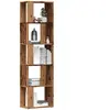 vidaXL Bibliothèque vieux bois 45x24x159 cm bois d'ingénierie