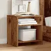 vidaXL Table de chevet vieux bois 40x30x40 cm bois d'ingénierie
